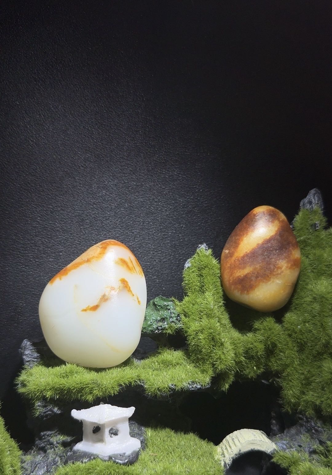 新疆和田玉籽料手把件摆件