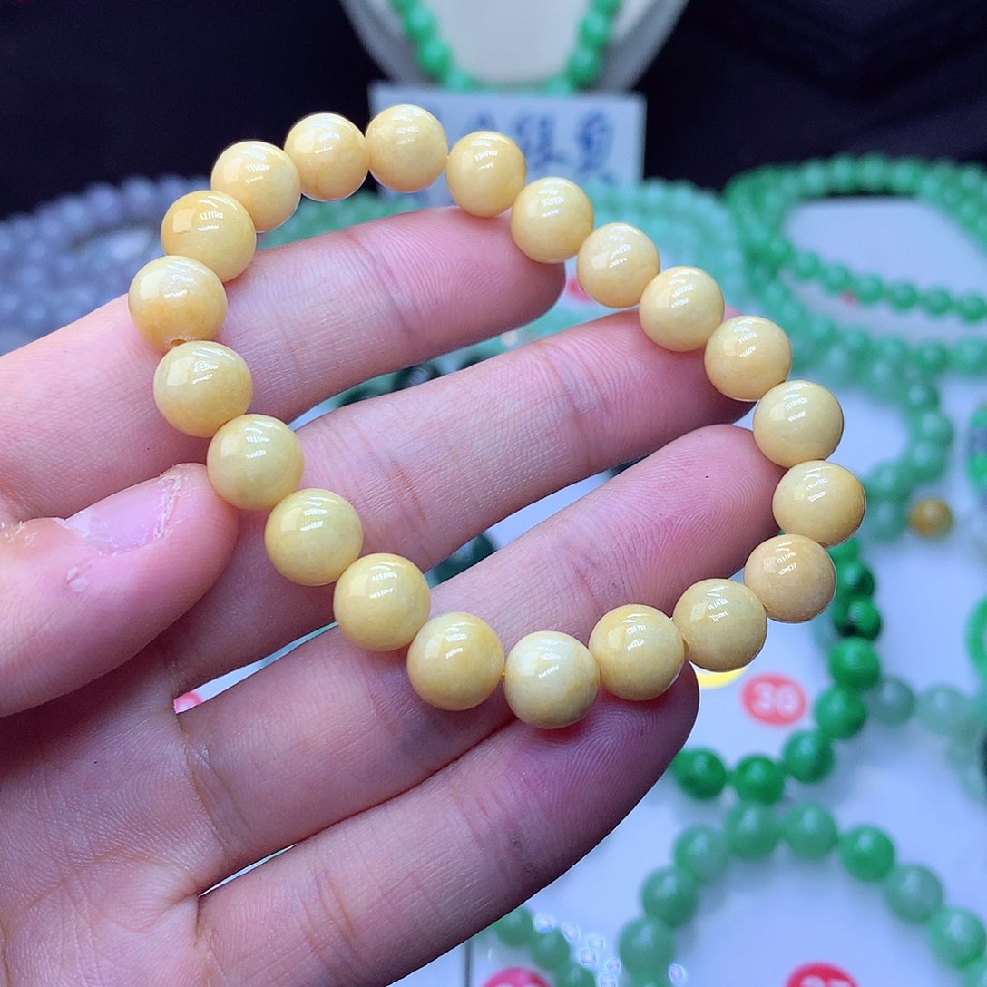 翡翠毛衣链未镶嵌8.8