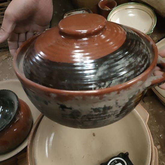 白瓷J*n五厂砂锅微瑕疵品