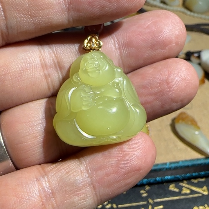 ****和田玉未镶嵌挂件