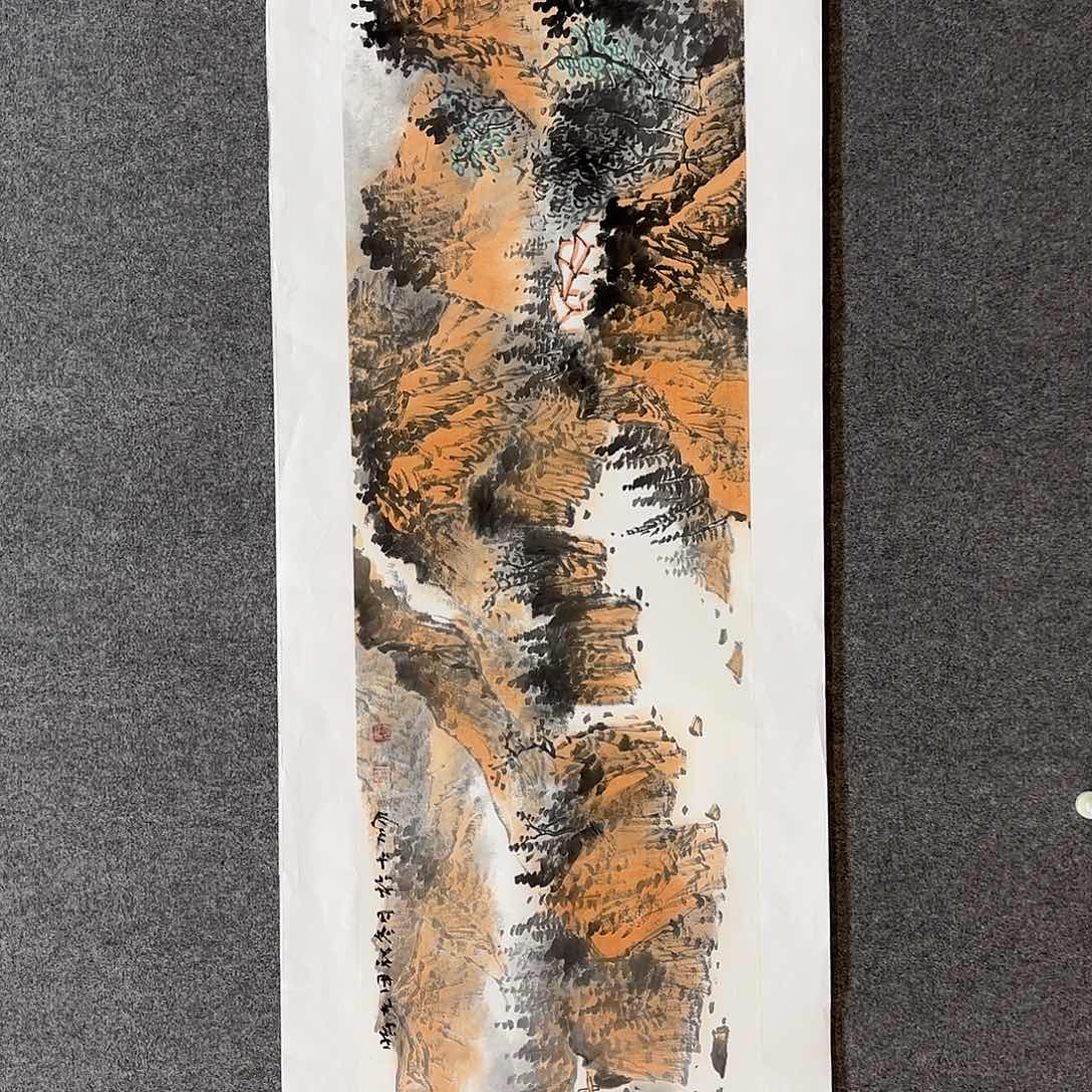 国画杜浩老师手绘作品