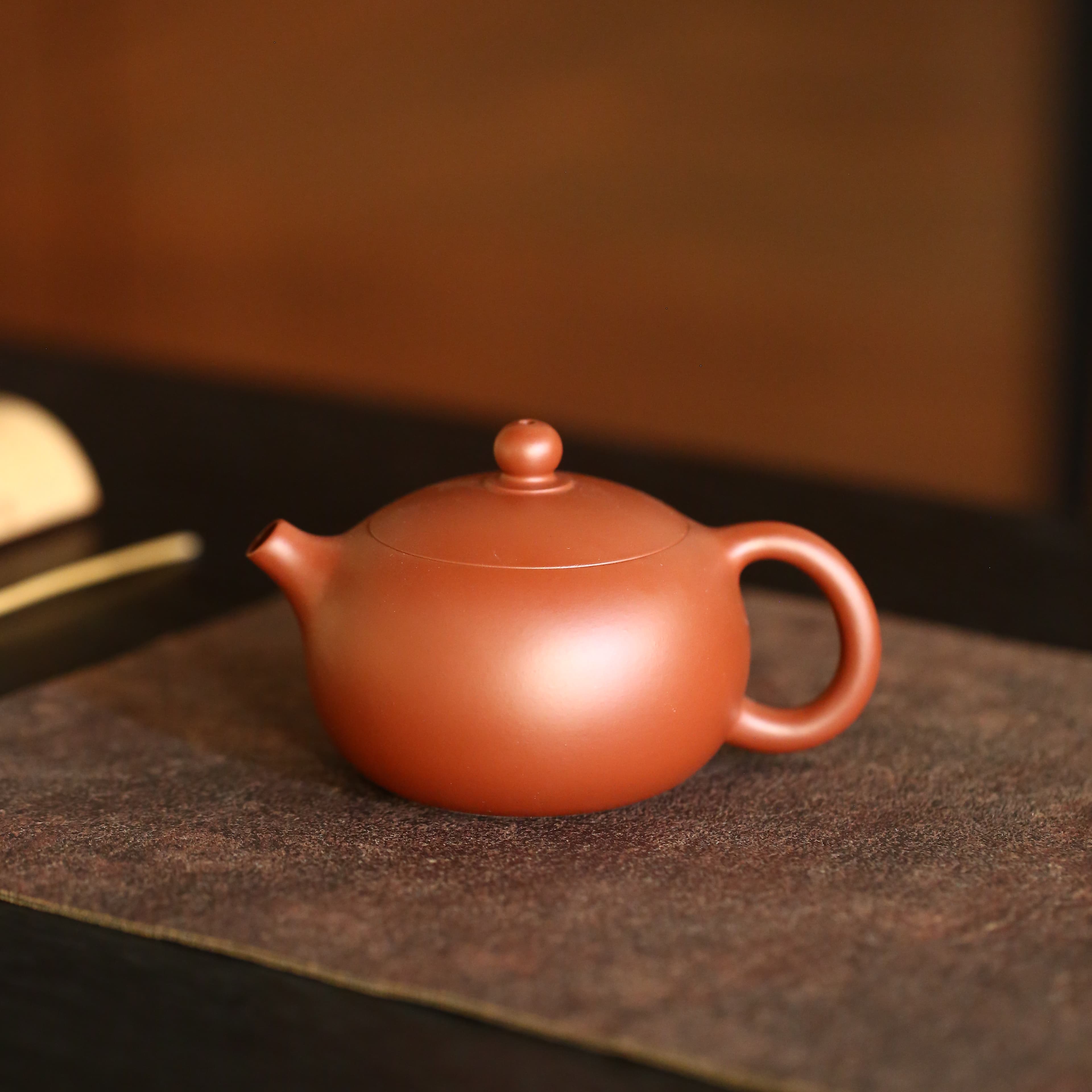 【陶研所专属】西施 敬砂堂 香山朱 150cc 茶壶