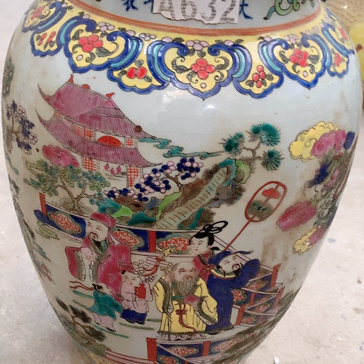 陶摆件我们都市的生活节奏是　