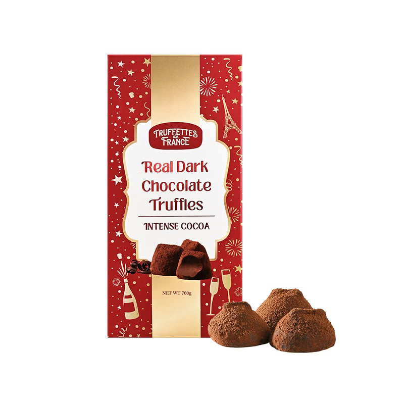 TRUFFETTES 法国进口松露形黑巧克力 700g