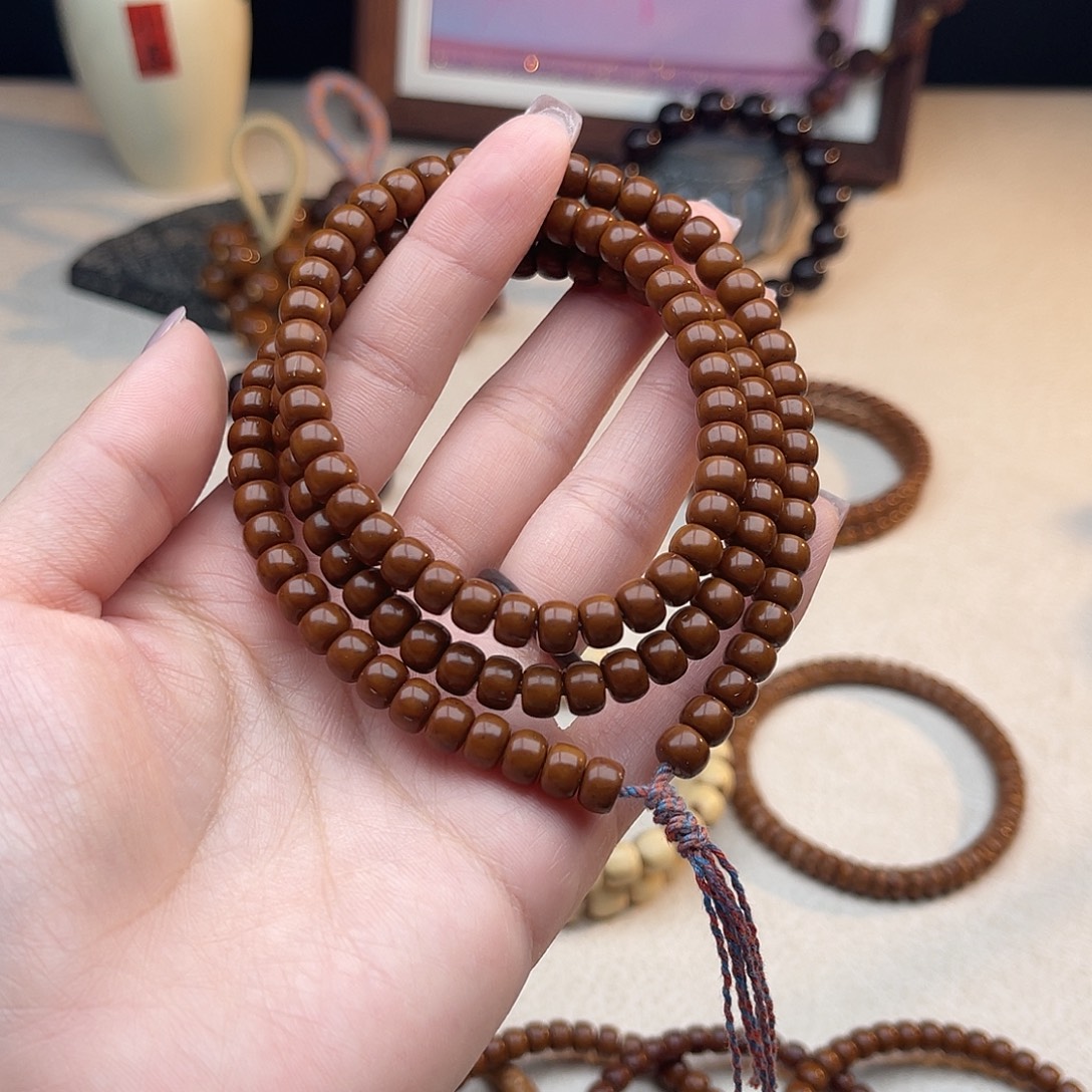 蚁***)紫金鼠手串6.6鼠尖纯肉老型脖挂