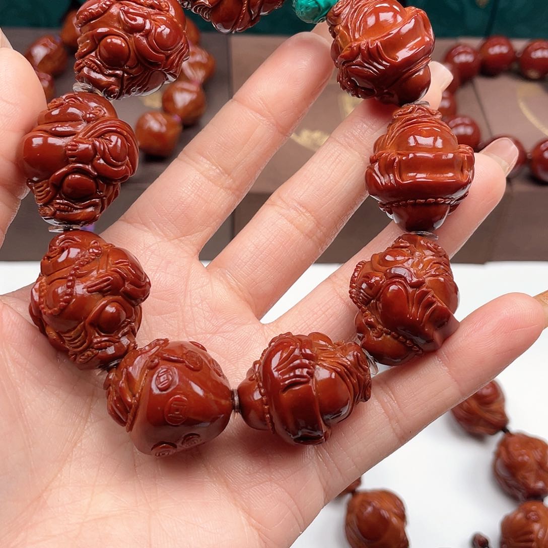 橄榄核手串?*?弥勒手串