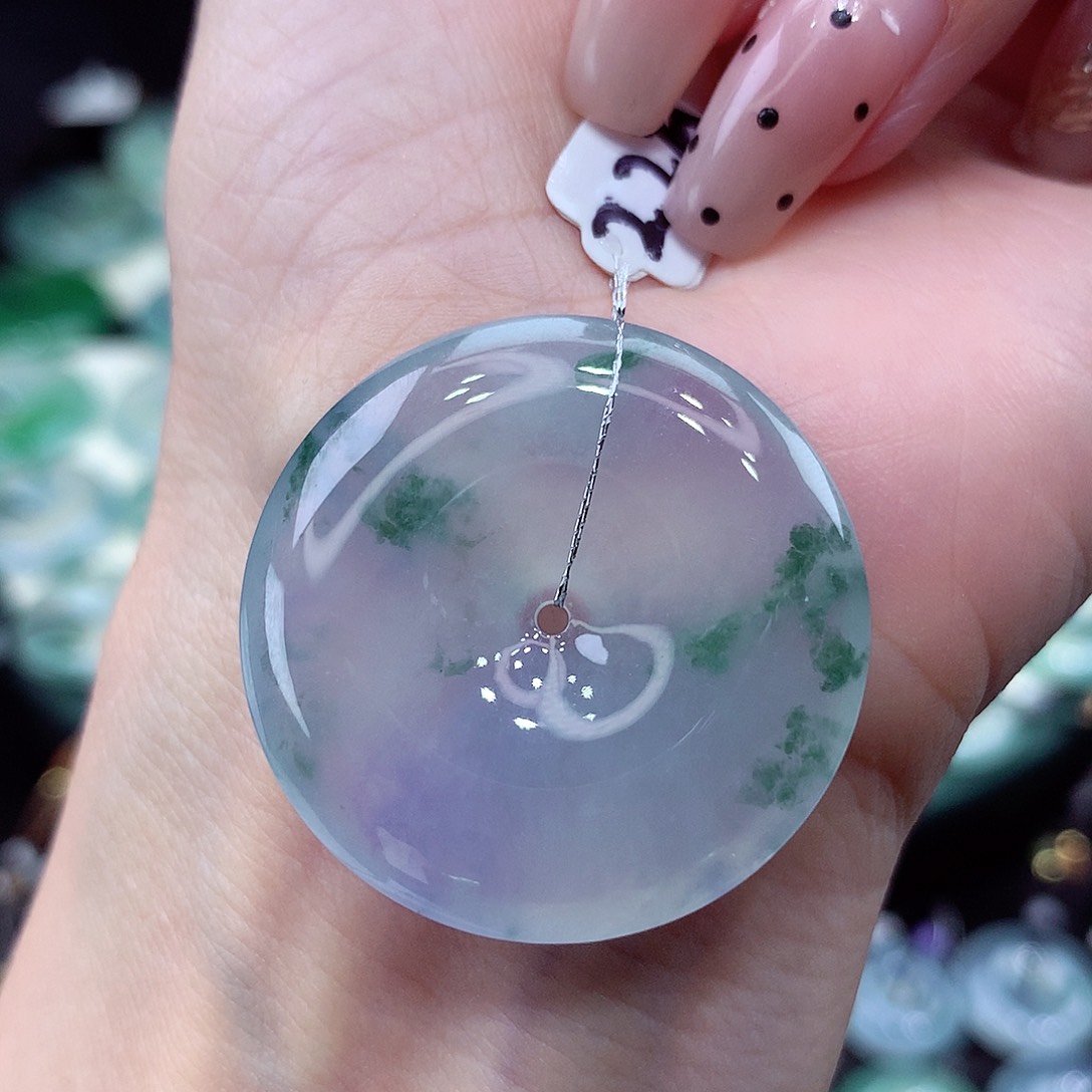 颈饰未镶嵌翡翠编号16尺寸32.3-5.7