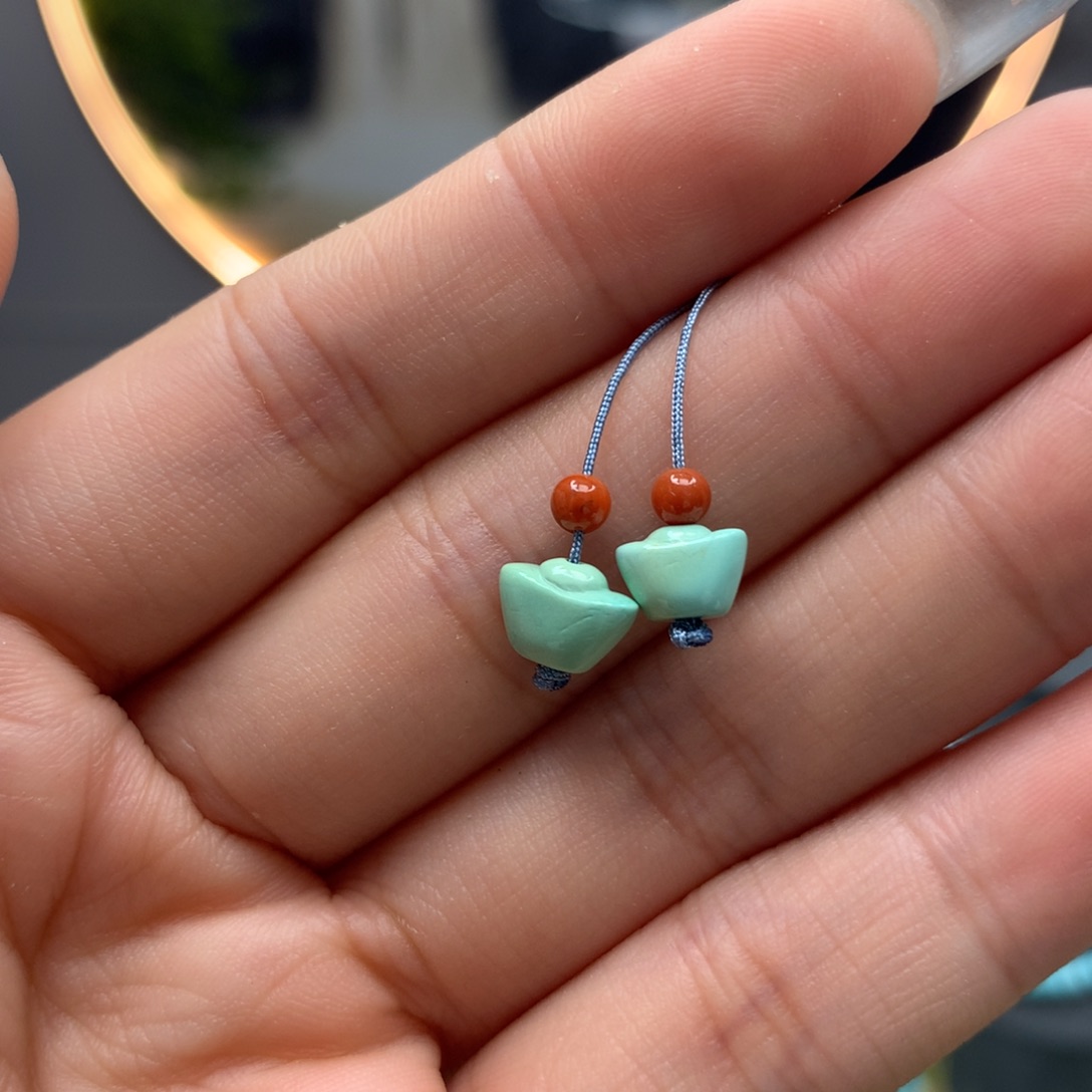 绿松石挂件未镶嵌