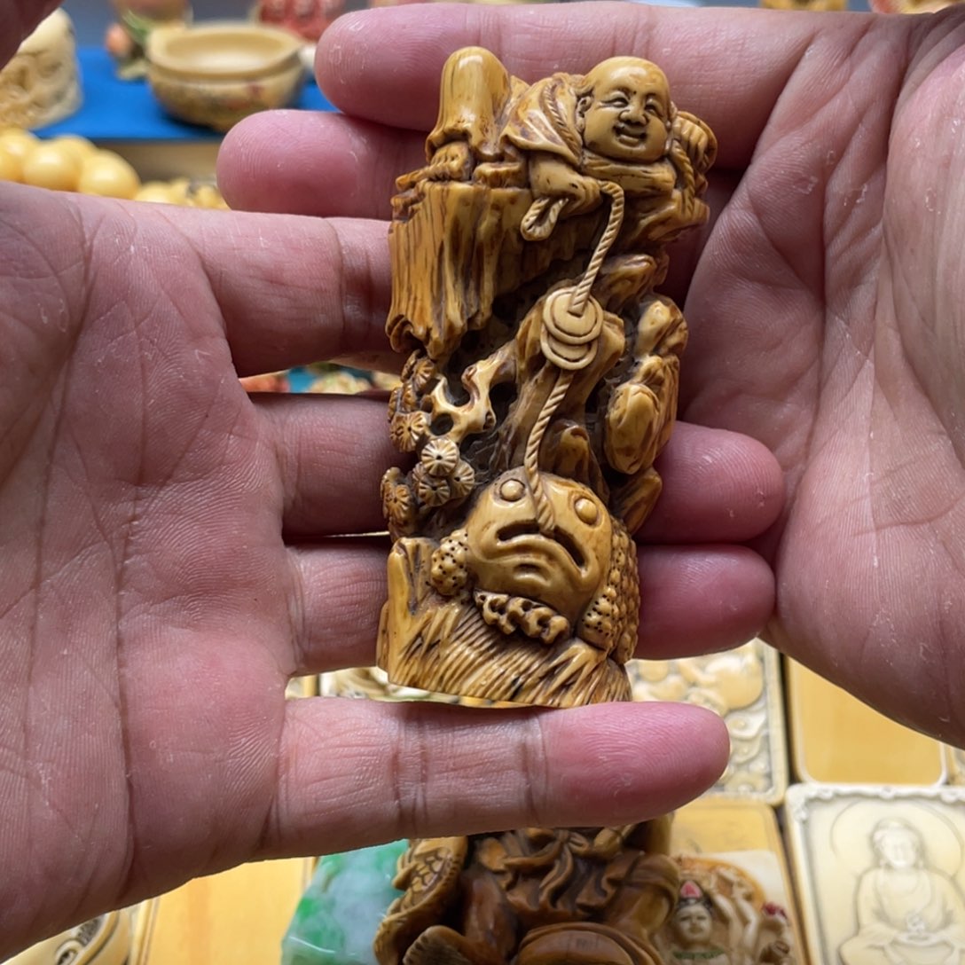 胡***盛猛犸象牙吊坠火爆火爆火爆火爆