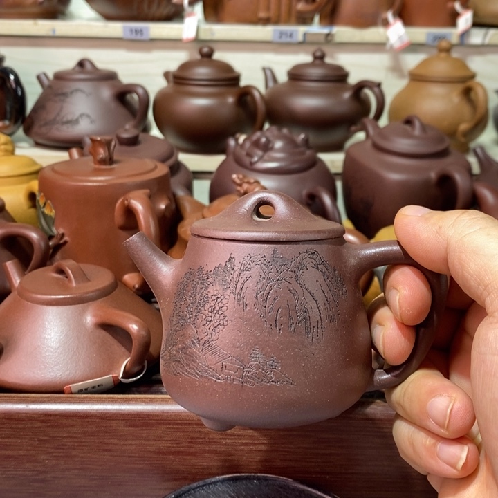 茶壶紫砂精工制作