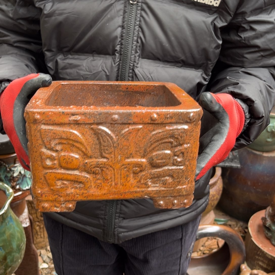 红陶高12口20有孔