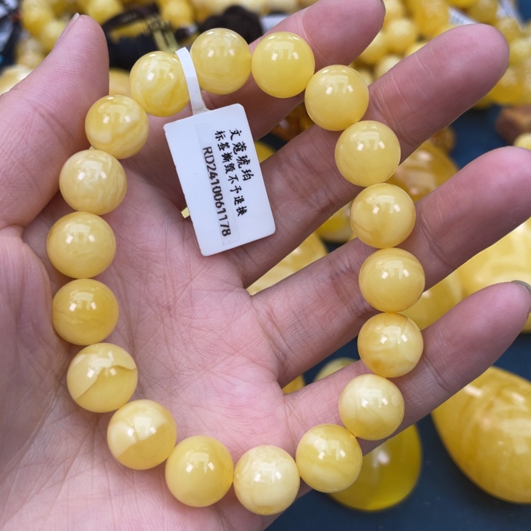 琥珀裸石未镶嵌琥珀蜜蜡w 001