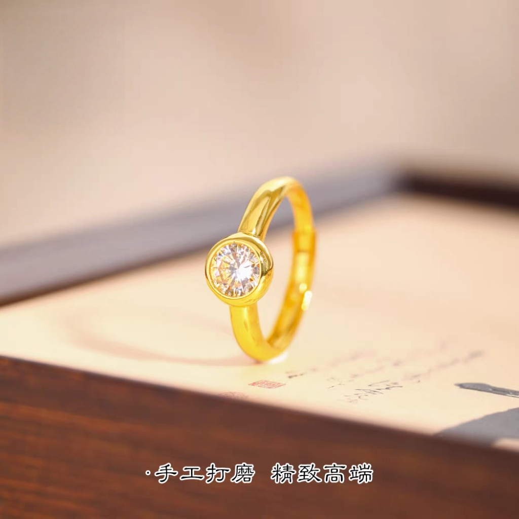 轻奢时尚 泡泡开口戒指