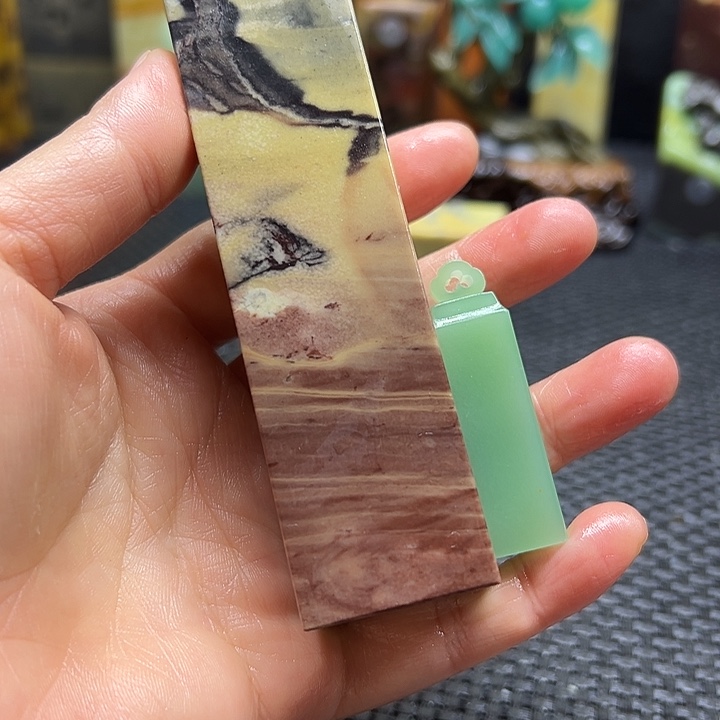 心***贼青田石印章石印章石