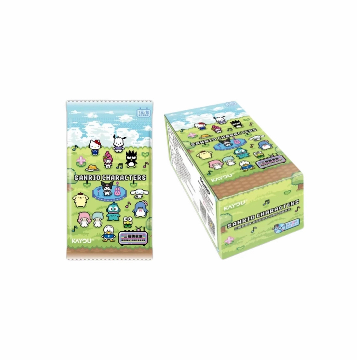 【玩法合集】三丽鸥家族萌梦经典包森语乐章第二弹1米包收藏卡牌