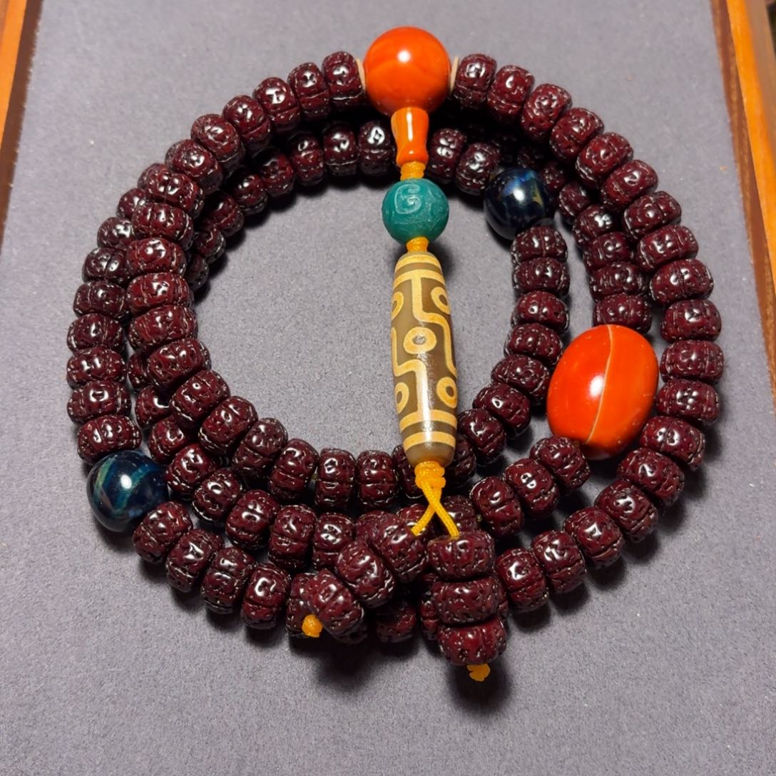 吊坠金刚菩提一代盘龙12mm