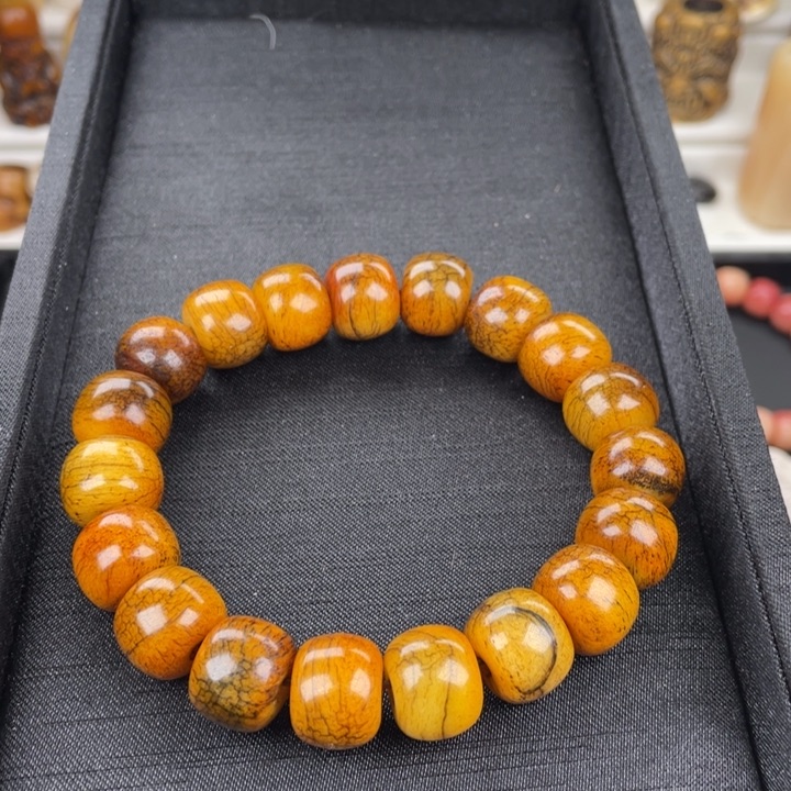 驼骨其他牦牛骨桶珠14