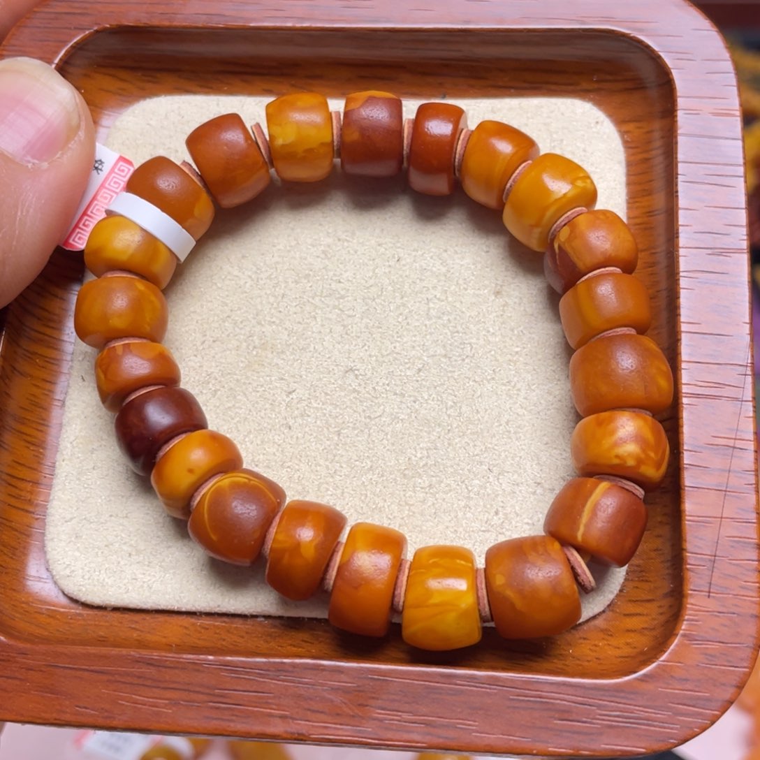 蜜蜡手链未镶嵌手串