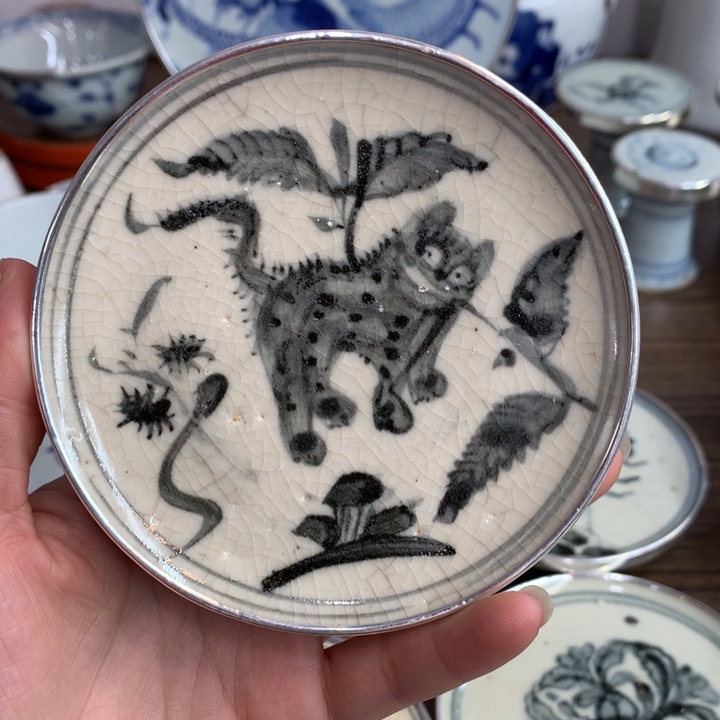 壶承陈*人现代纯手工手绘的工艺品