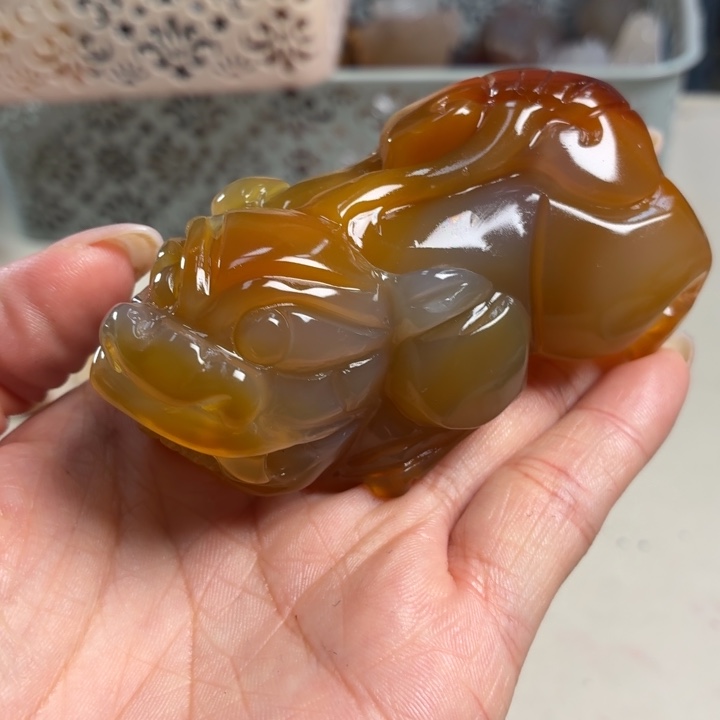 玛瑙/玉髓未镶嵌吊坠(不含链)
