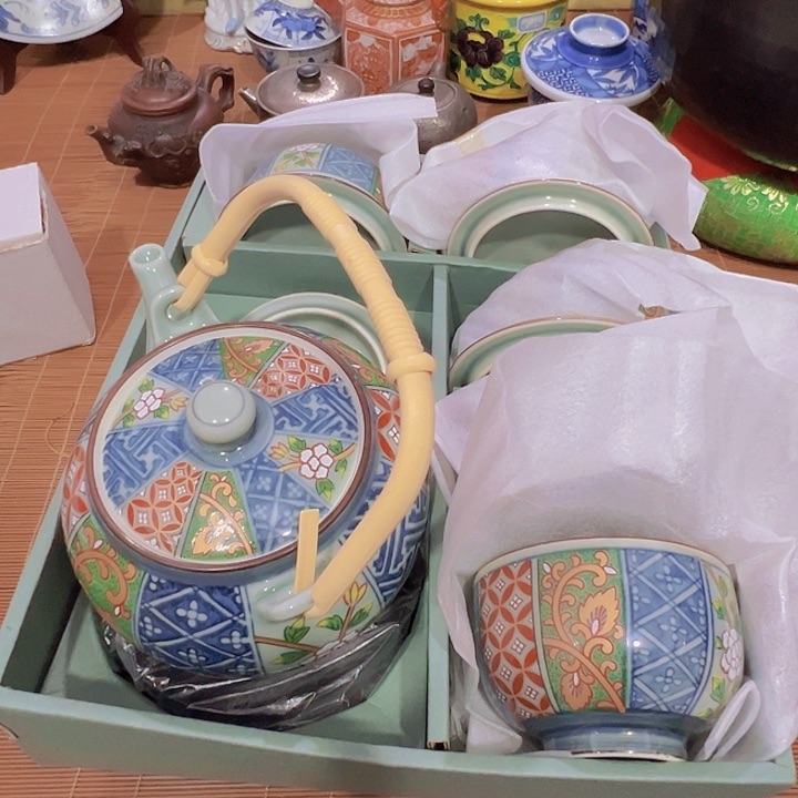 一壶五杯四个盖子