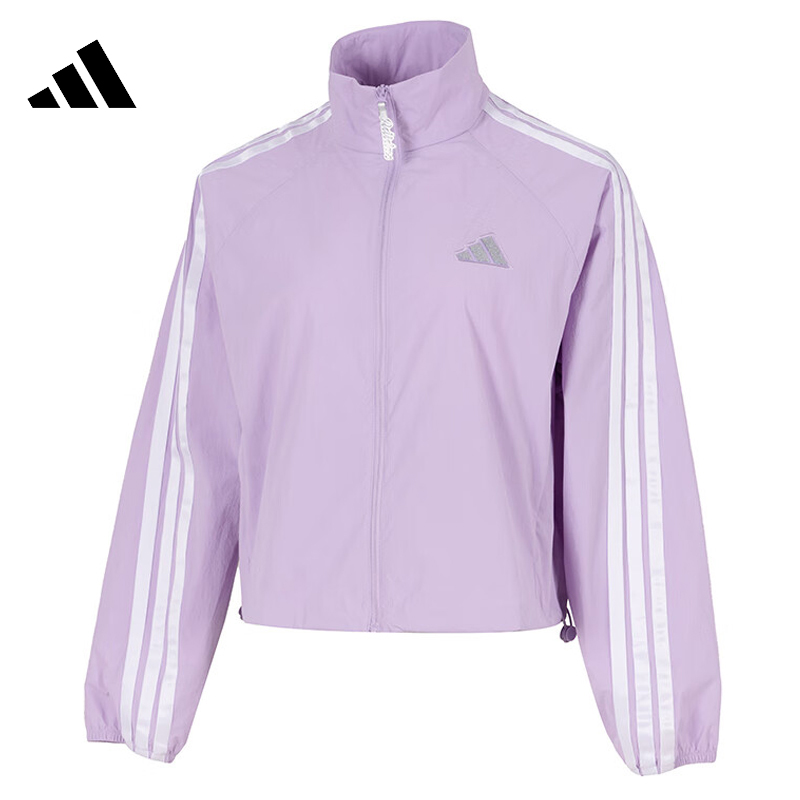adidas阿迪达斯【吾】女子运动休闲夹克外套KC0182