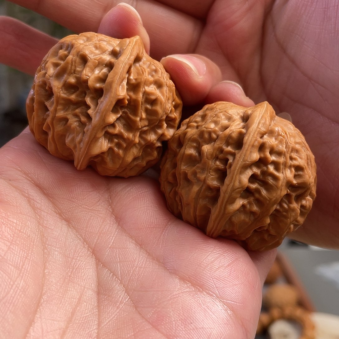 桃核把件41×37尺全品黄松峪元宝CN01256已打底