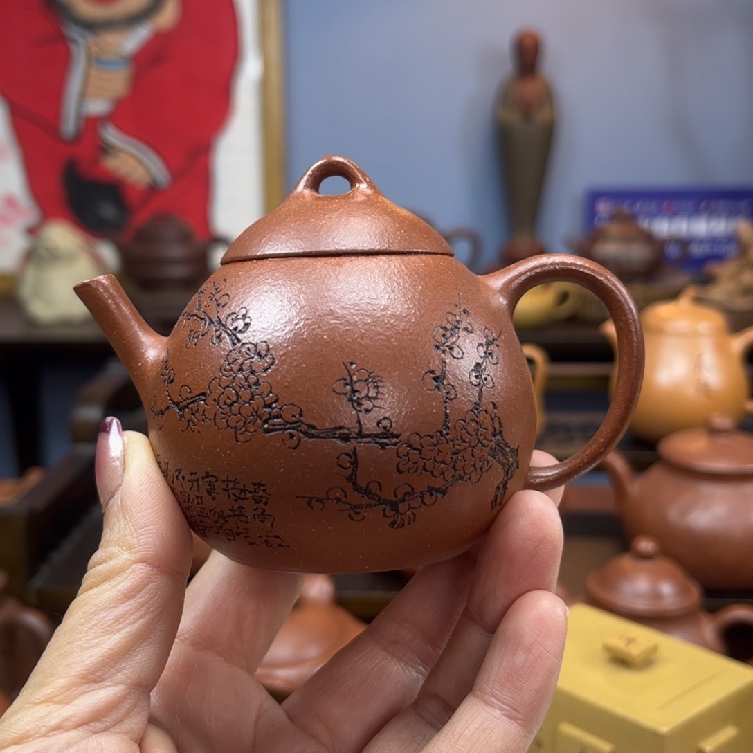 紫砂茶具半手工制作