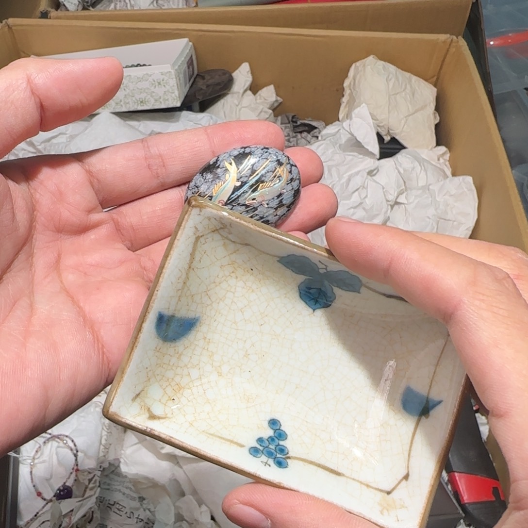 陶瓷孤品单件车里拍紫砂