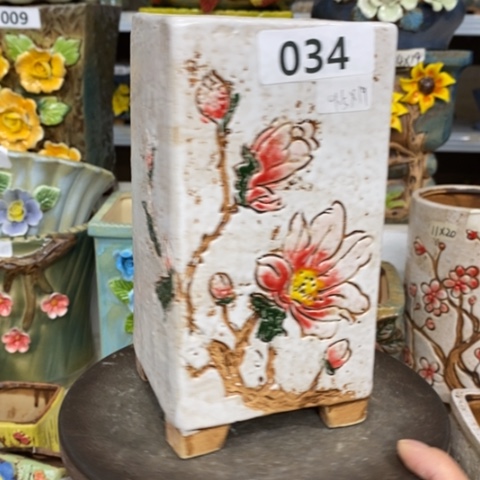 【闪购商品】红陶粗陶材质多肉花盆