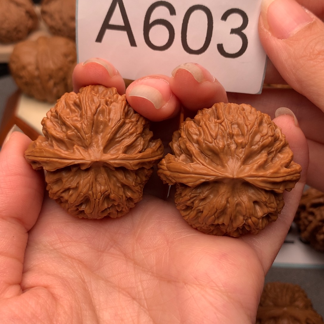 文玩核桃把件40+苹果园