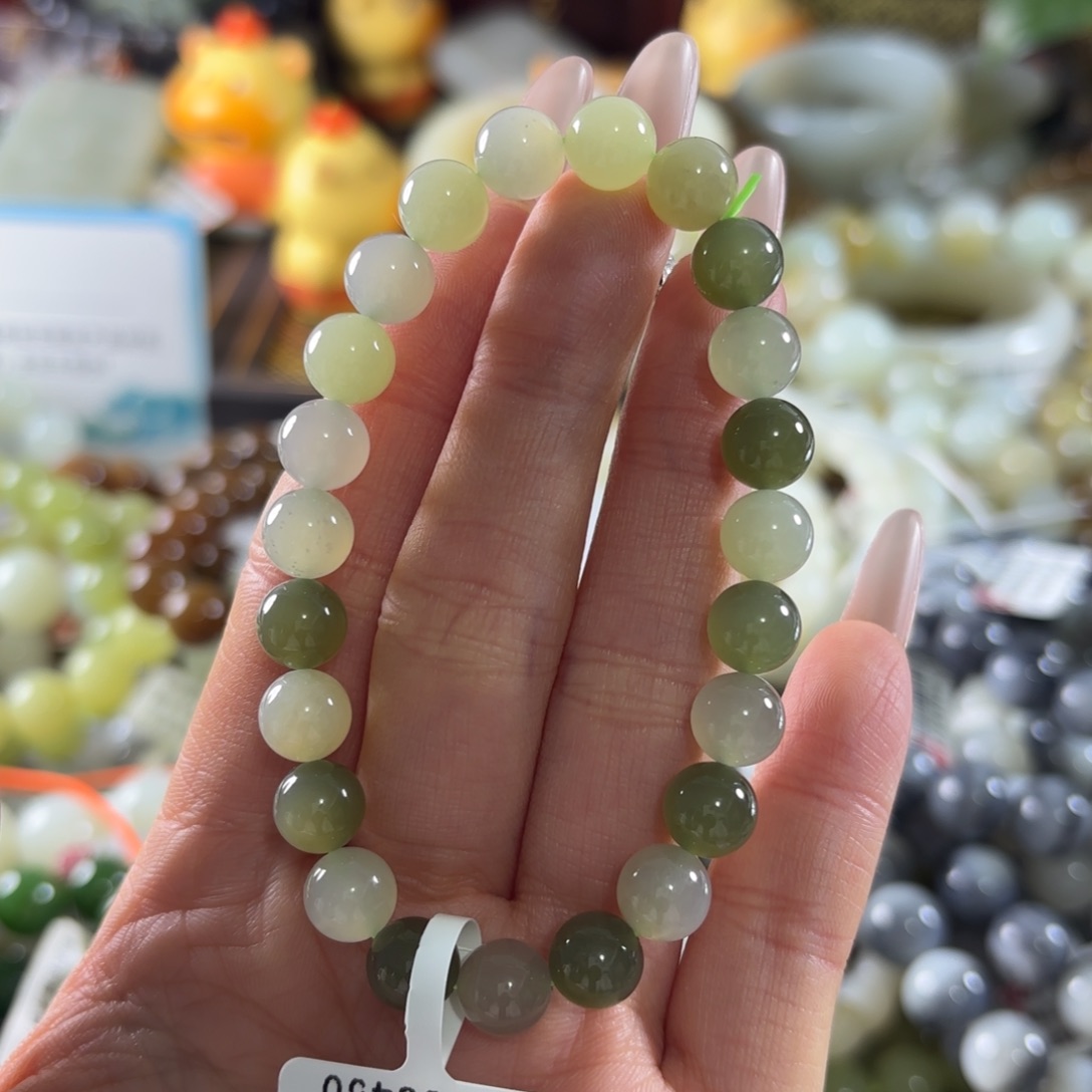 和田玉未镶嵌手串149