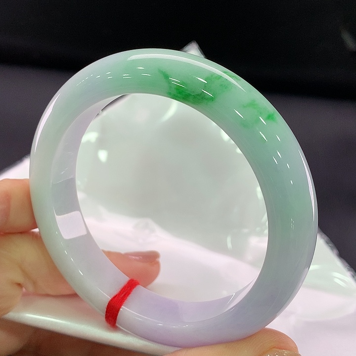 翡翠手镯未镶嵌正圈58