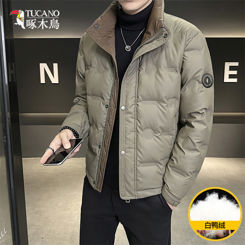 TUCANO/啄木鳥冬季时尚帅气立领羽绒服男士百搭保暖鸭绒外套1116
