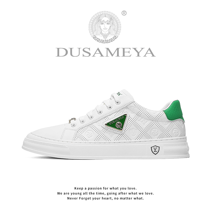 DUSAMEYA/杜莎米娅  轻奢典藏时尚百搭轻便舒适休闲男士板鞋6722