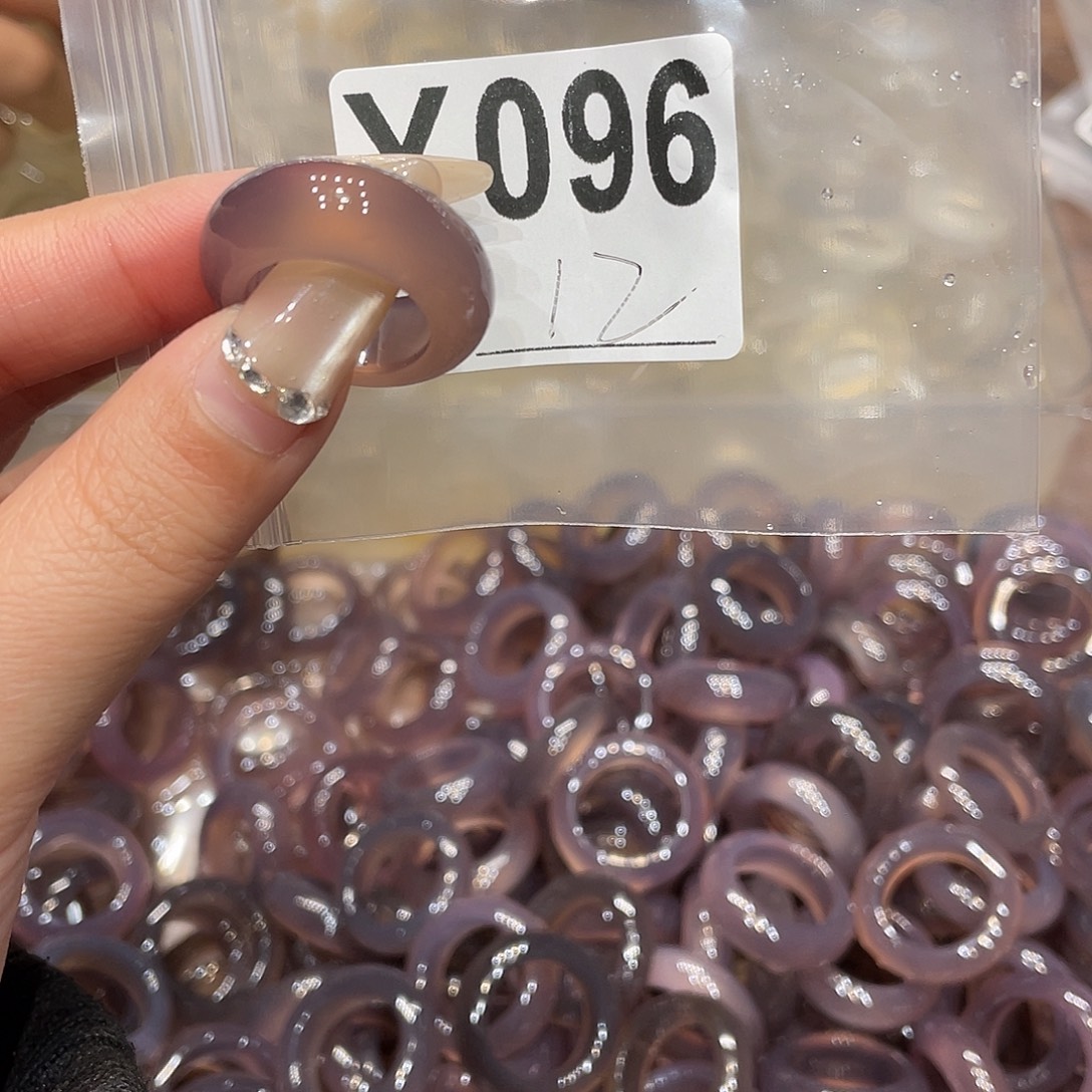 玛瑙/玉髓未镶嵌戒指096