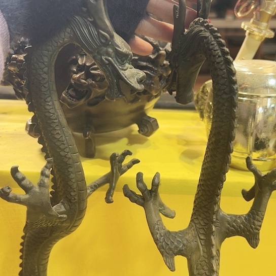 铜扬**家 中古工艺品摆件