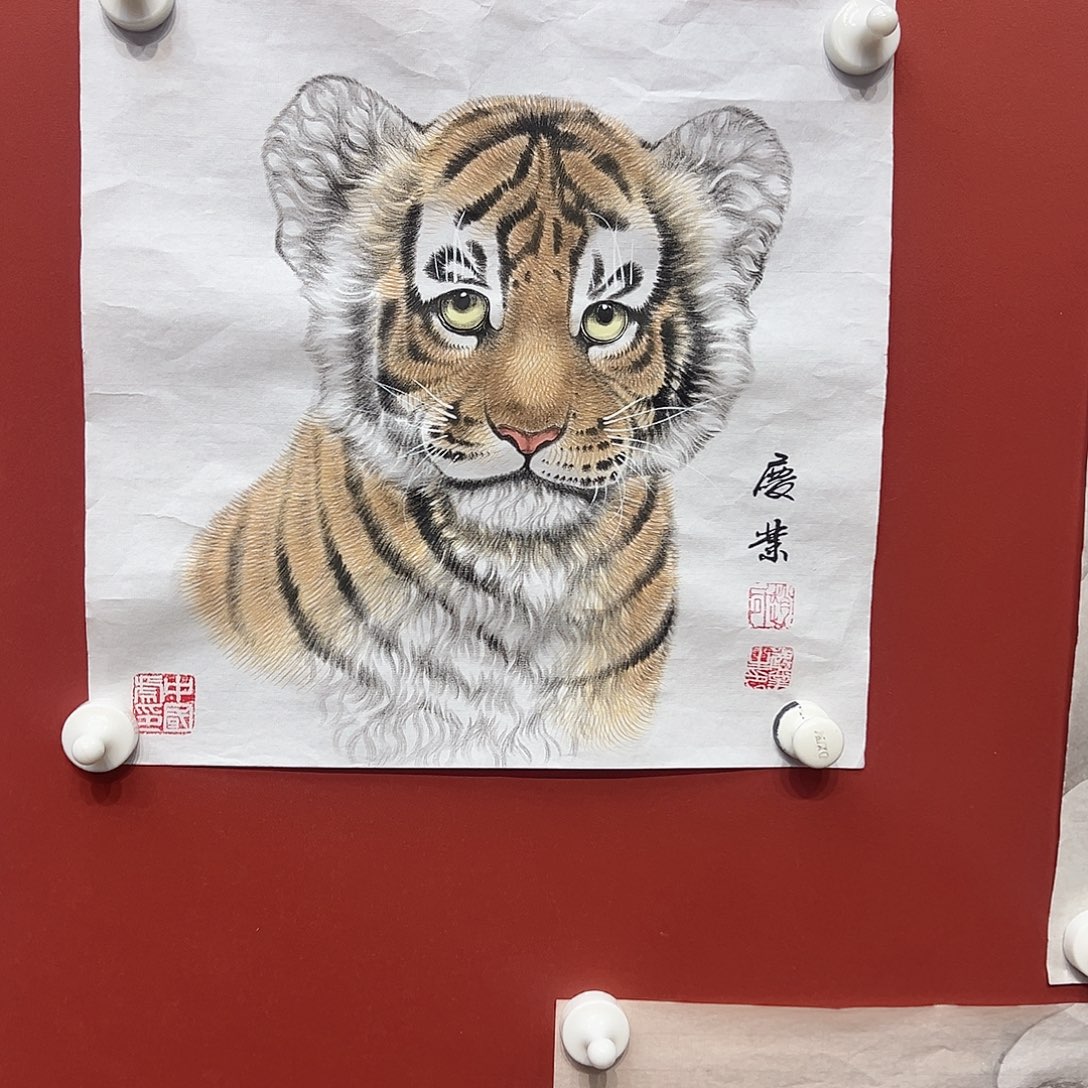 国画赵庆业老师国画作品月