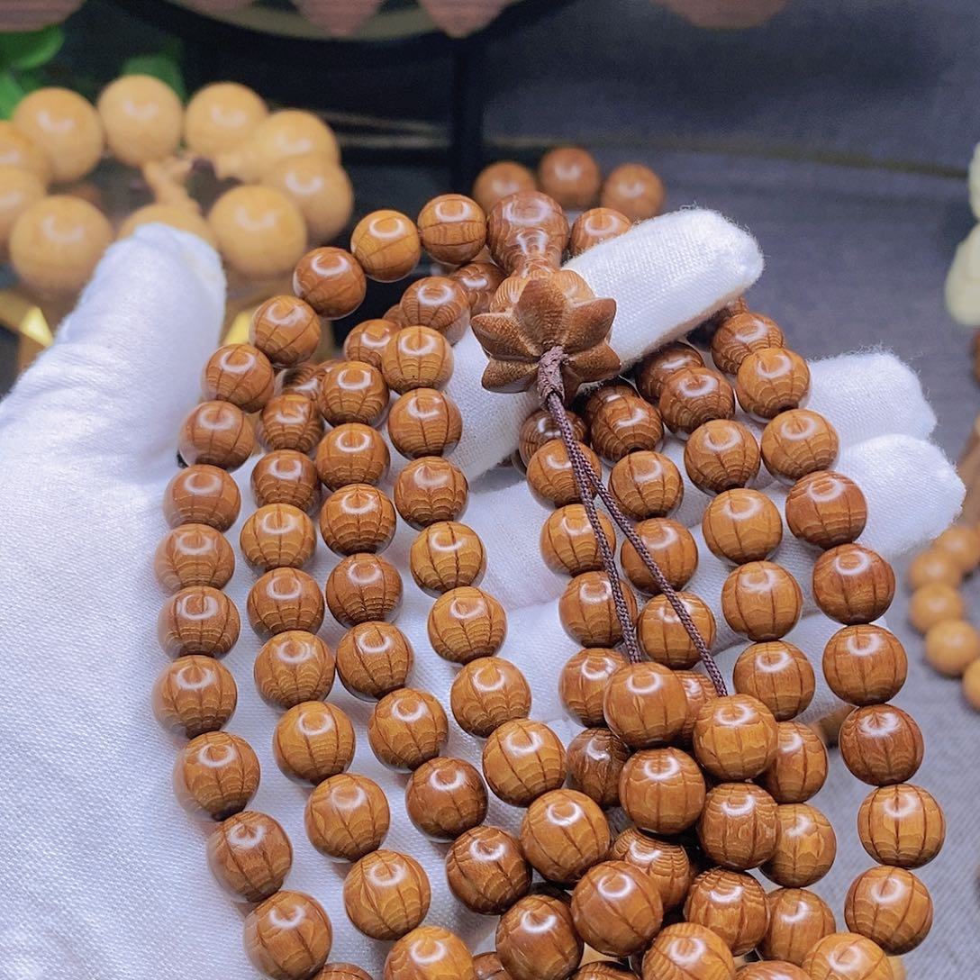 六道木手串/手链桃*朵九道木1.0/108