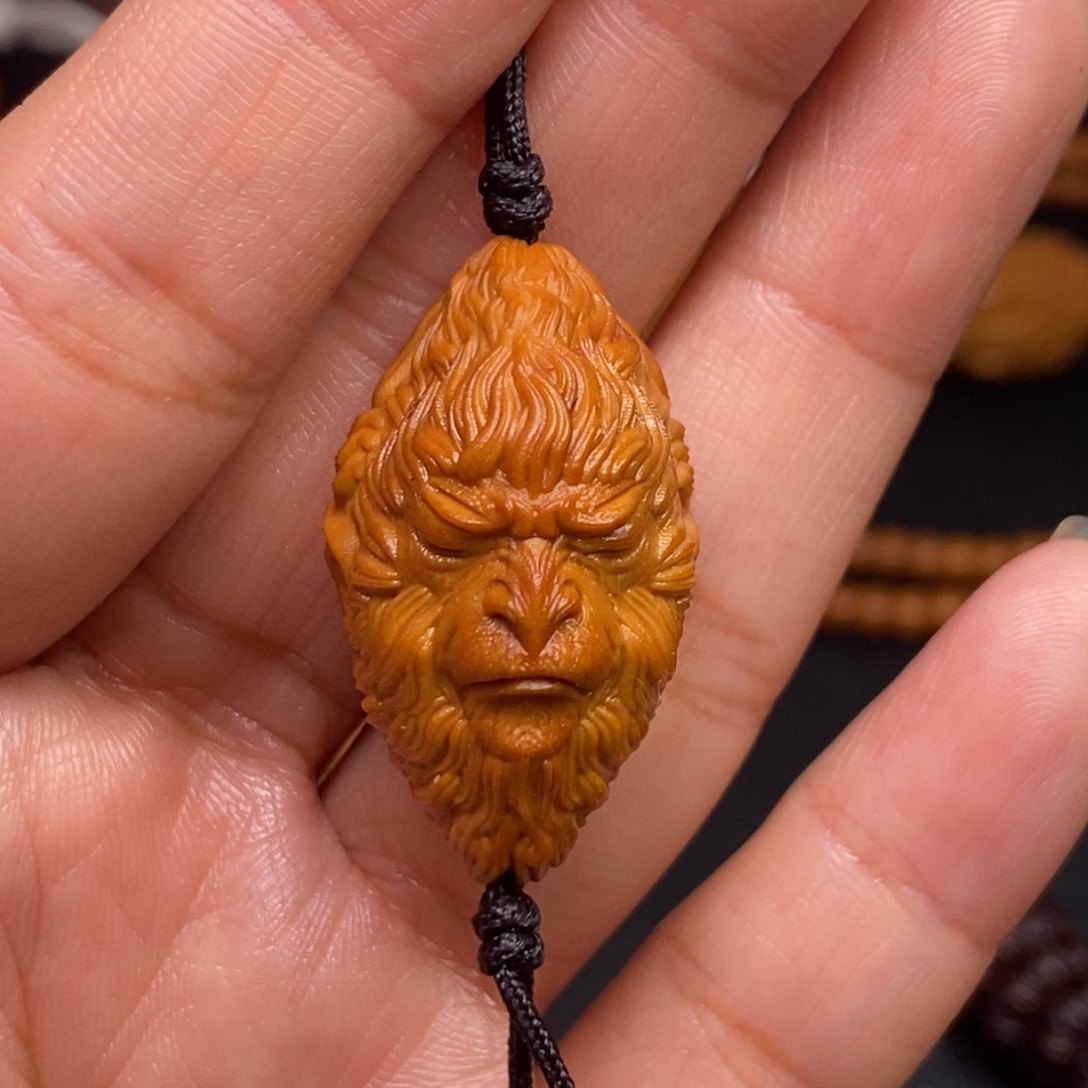 猴头核桃吊坠橄榄猴头