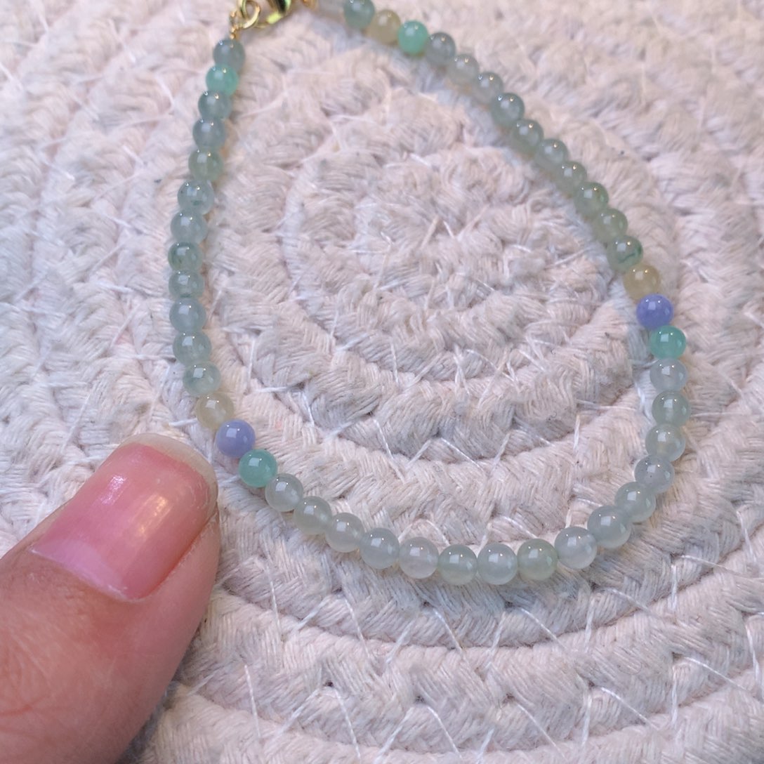 翡翠散珠翡翠珠子