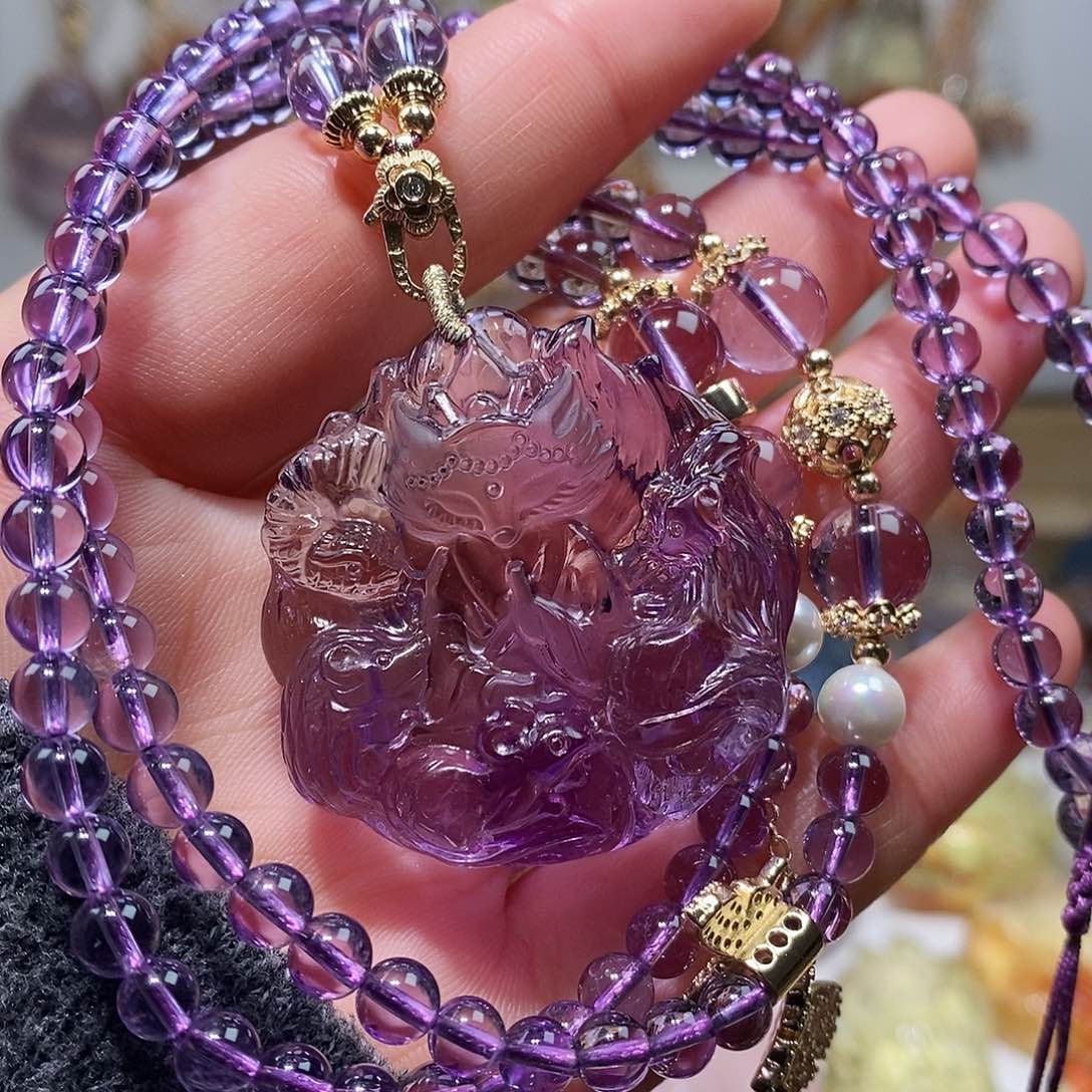 水晶水晶吊坠未镶嵌甜*