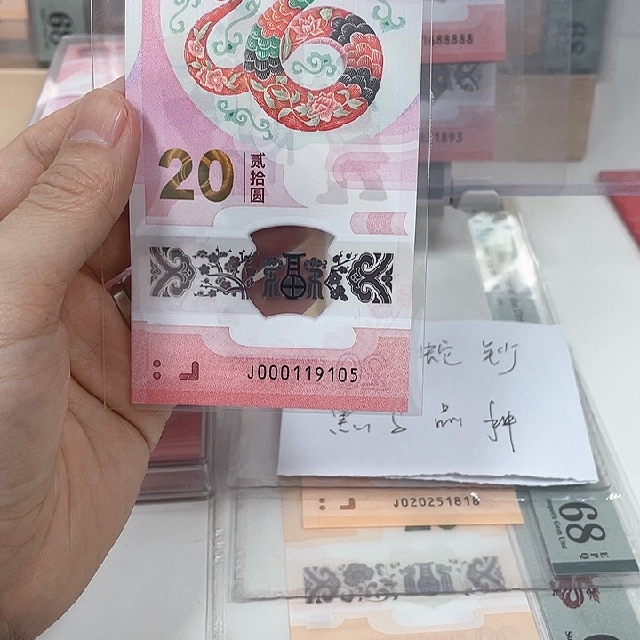 塑料蛇钞-9105—————————-