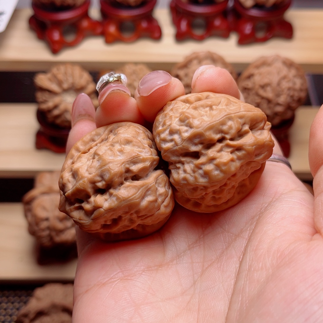 文玩核桃把件蛤蟆