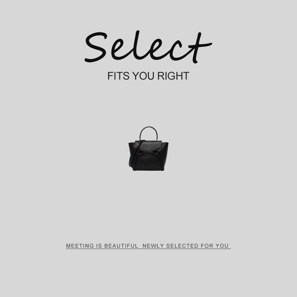 2025新款女士包包(S904)-小号黑色