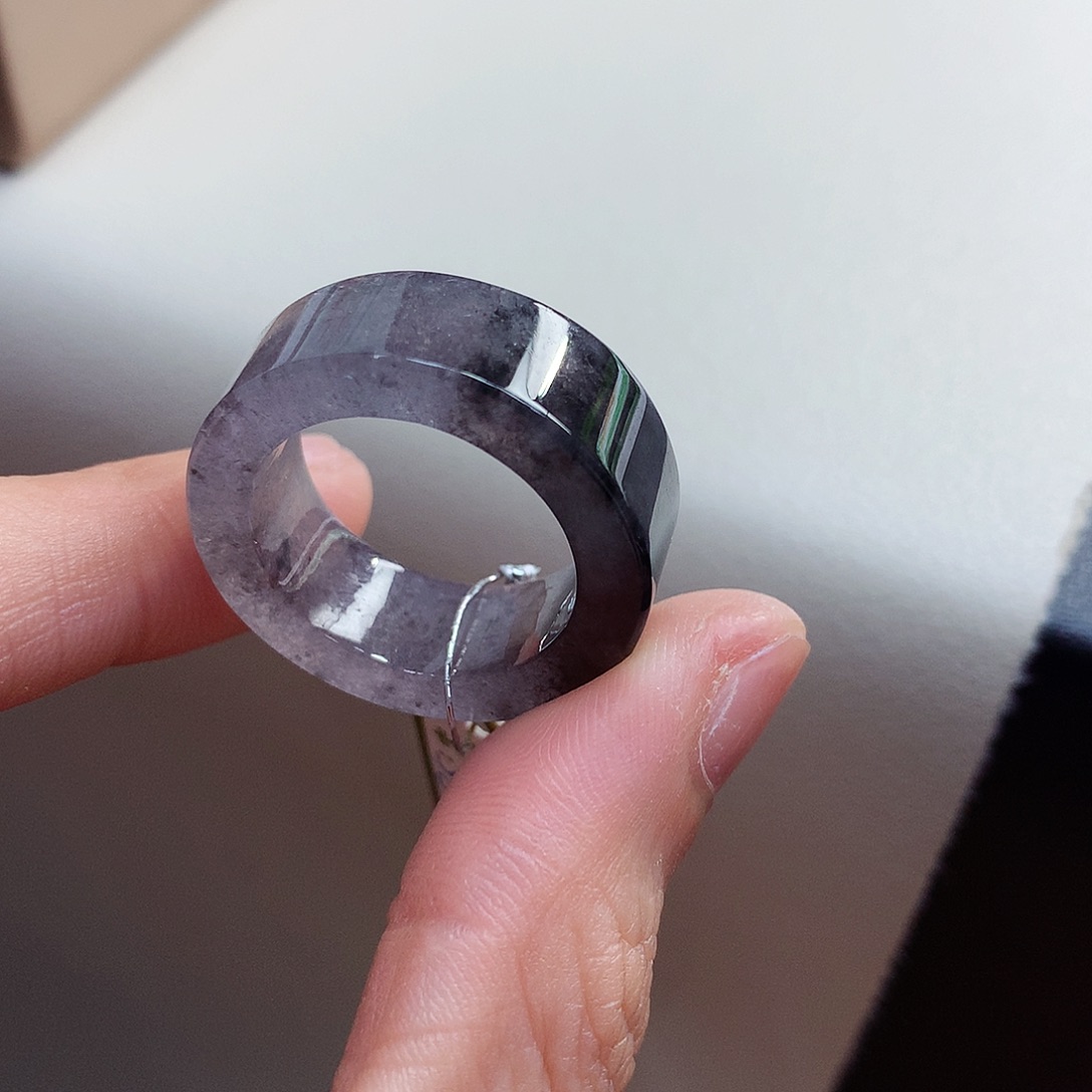 翡翠戒指未镶嵌20-21号