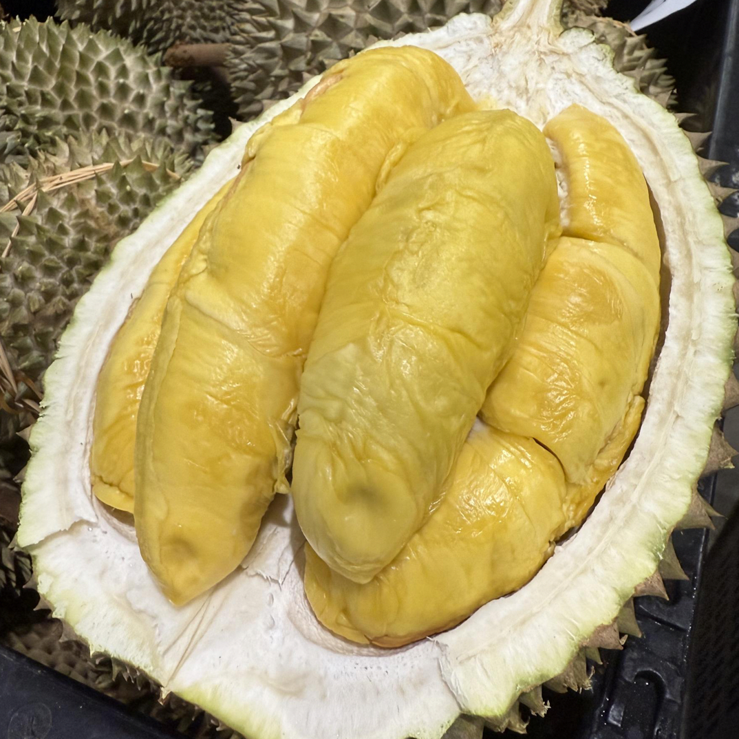 【双11】空运马来西亚新鲜鲜果猫山王榴莲一颗 2-2.5斤 核大猫山王猫山王马来西亚