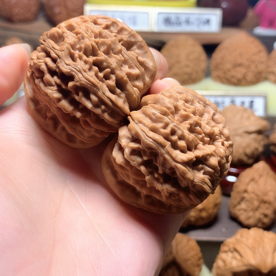 文玩核桃吊坠四座楼45