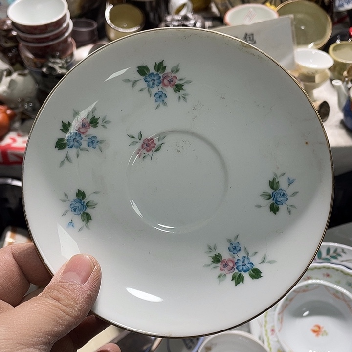 瓷片在一起的时候就是不知道