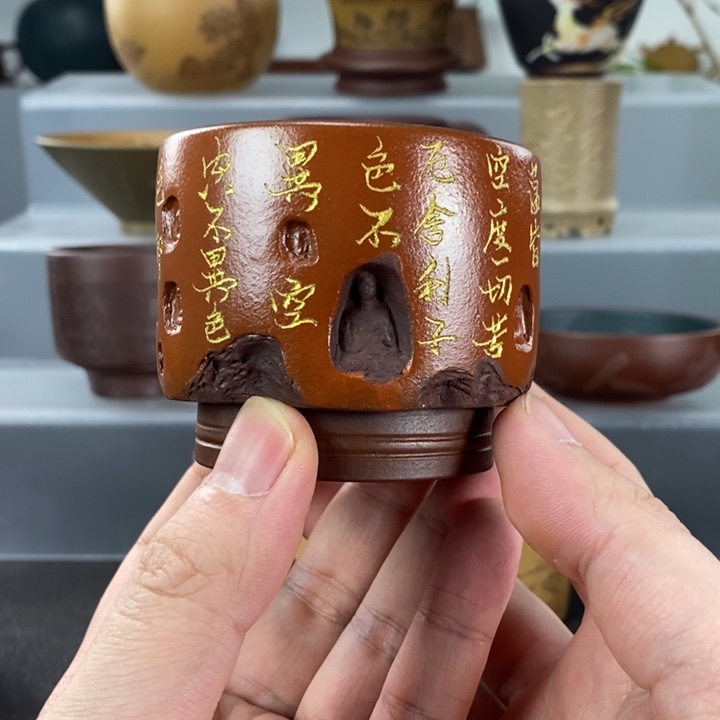 宜兴紫砂手工主人杯